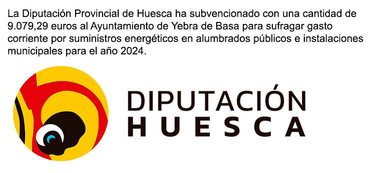 Imagen Subvención D.P. Huesca.- Suministros energéticos y mantenimiento correctivo